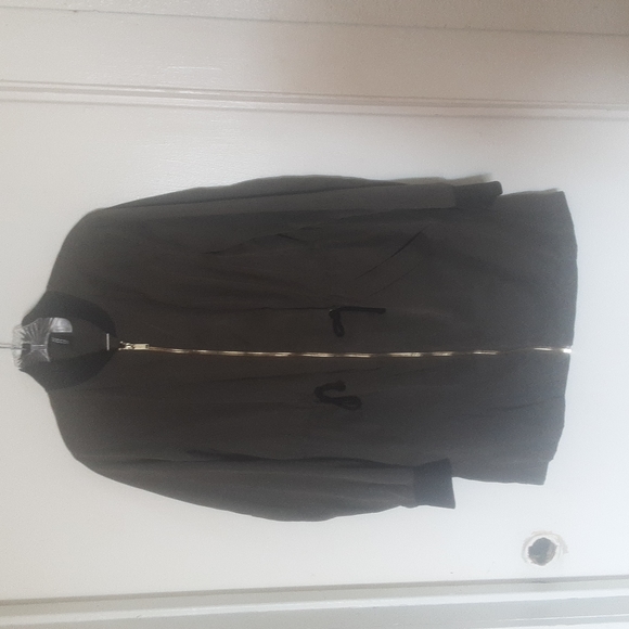H&M Jackets & Blazers - H&M Divided Army Green Cargo Utility Jacket Sz 10
